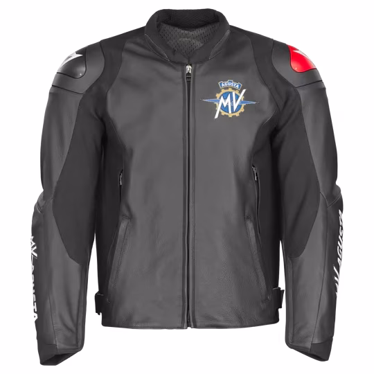 Chaqueta Deportiva Pro de Cuero MV Agusta