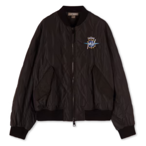Chaqueta Acolchada Negra MV Agusta